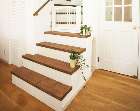 オリジナル木製階段